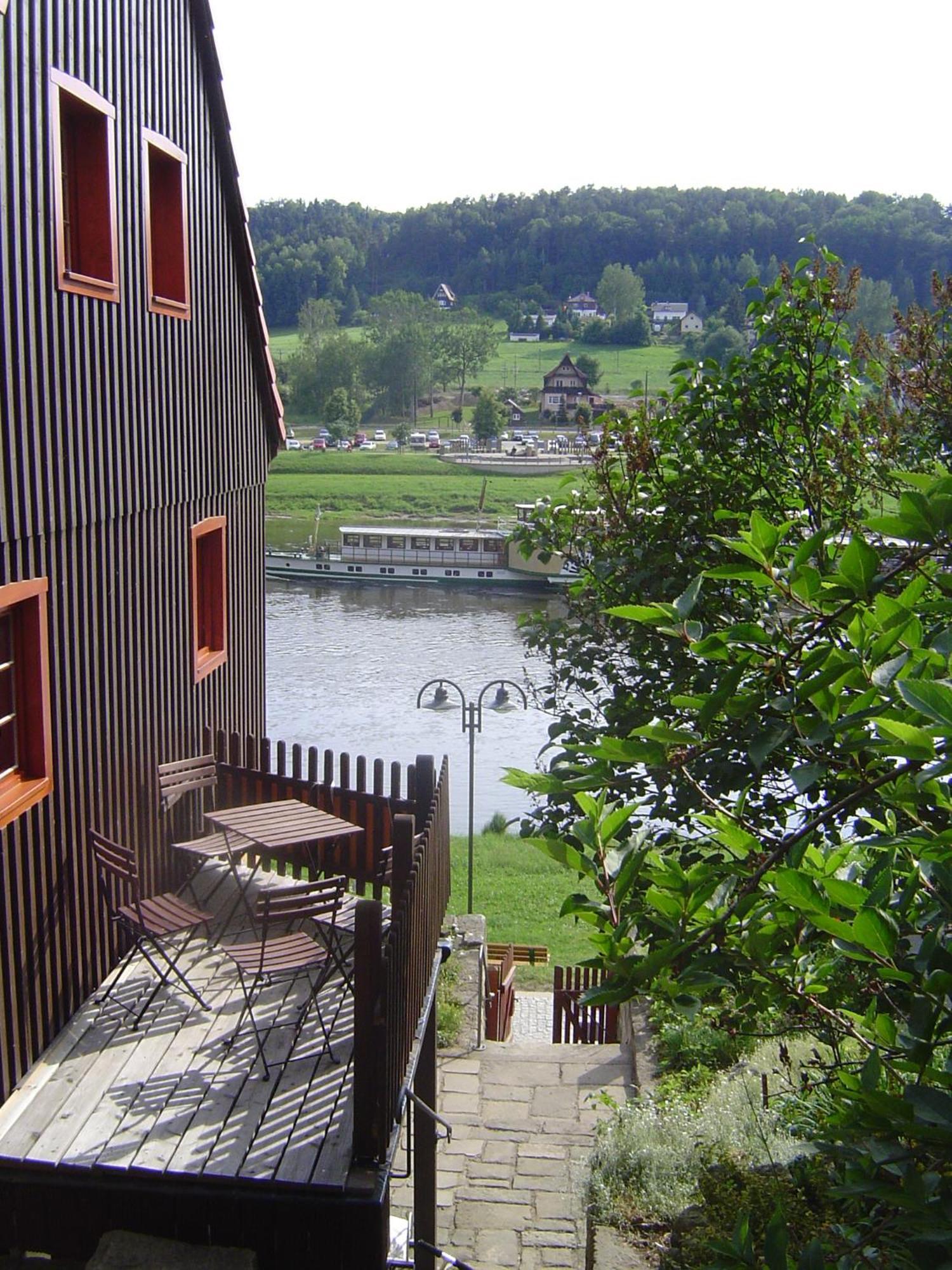 Ferienwohnungen Elbjuwel Rathen Exterior foto